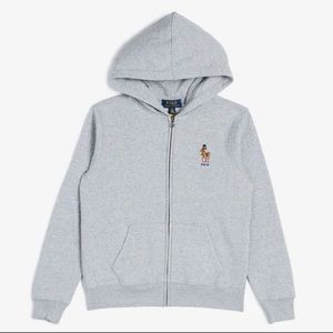 Gray Ralph Lauren Hoodie